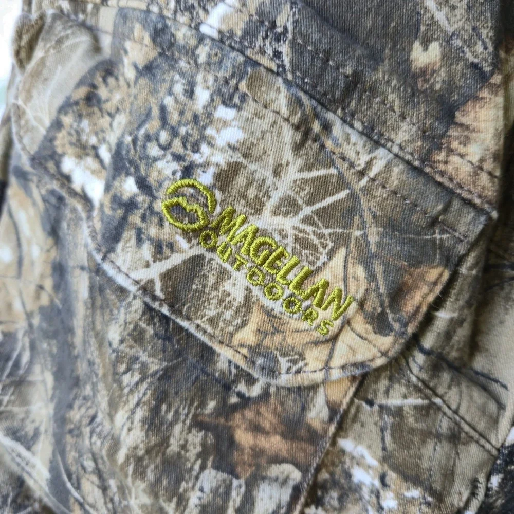 Magellan Outdoors Youth XS Realtree Camo Cargo Pants Hunting Hiking Outdoor